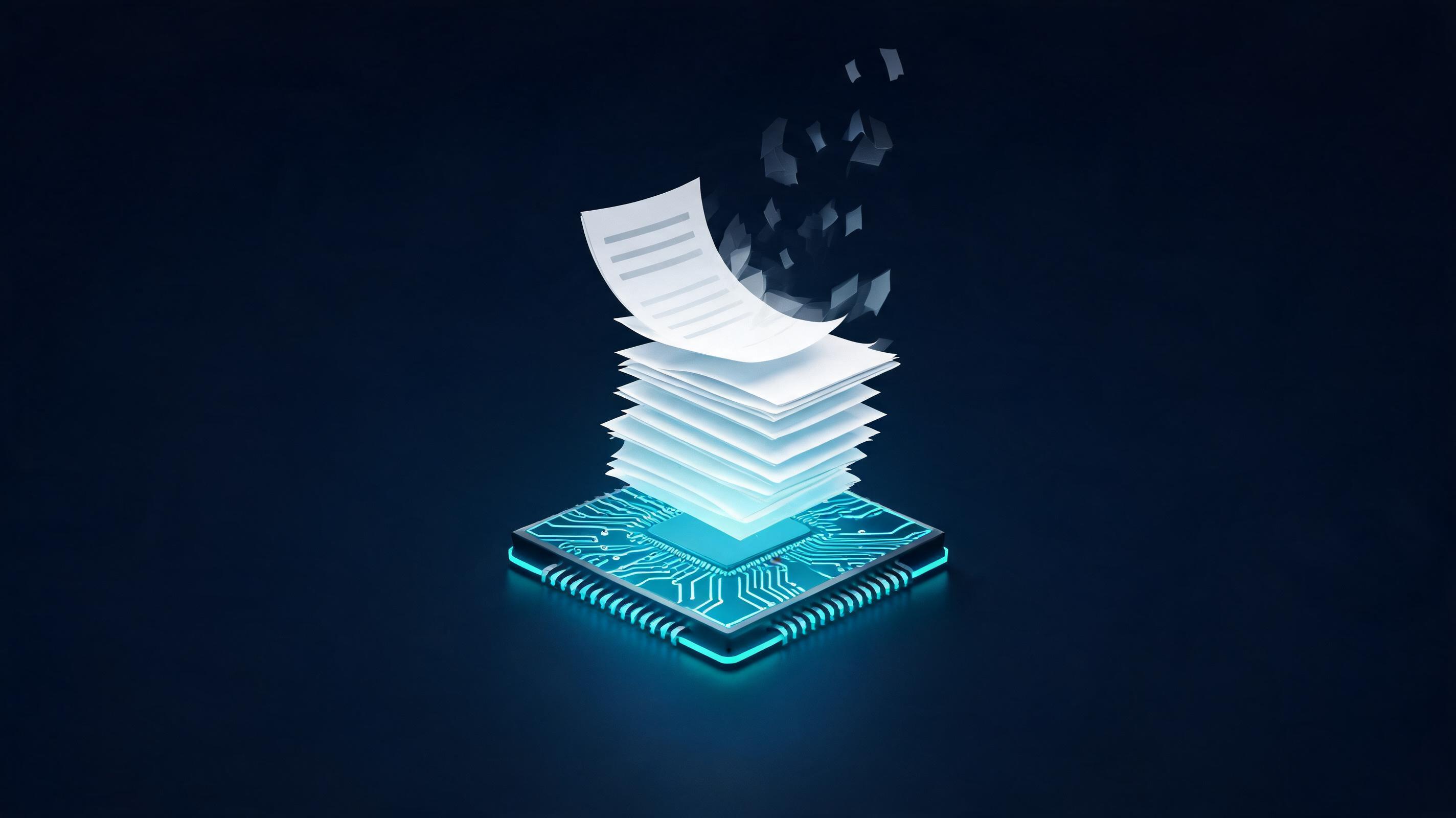 Chip di intelligenza artificiale che genera documenti con pagine che si dissolvono: i fatti inventati